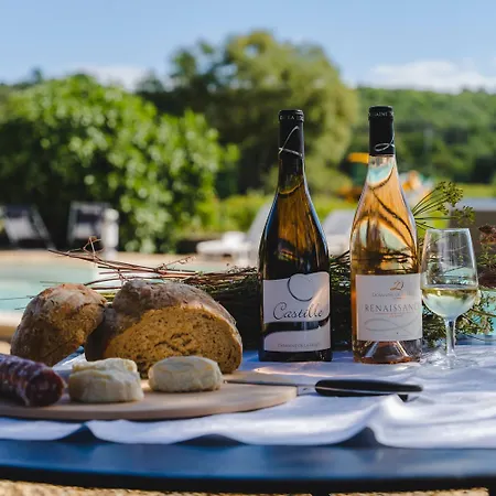 Au Milieu Des Vignes, Piscine, Jacuzzi, Climatisation Feriehus Fressac