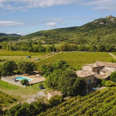 Σπίτι διακοπών Au Milieu Des Vignes, Piscine, Jacuzzi, Climatisation